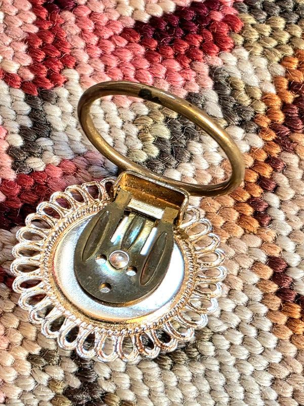 Vintage 50s / 60s Celluloid Scarf Clip