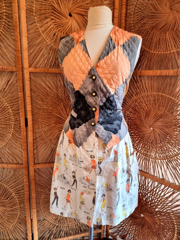 Vintage 80's Louis Feraud Gilet