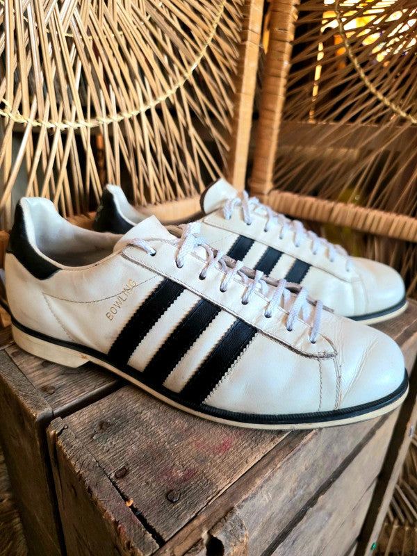 Rare Vintage 70s / 80s Adidas Bowling Sneaker Trainers