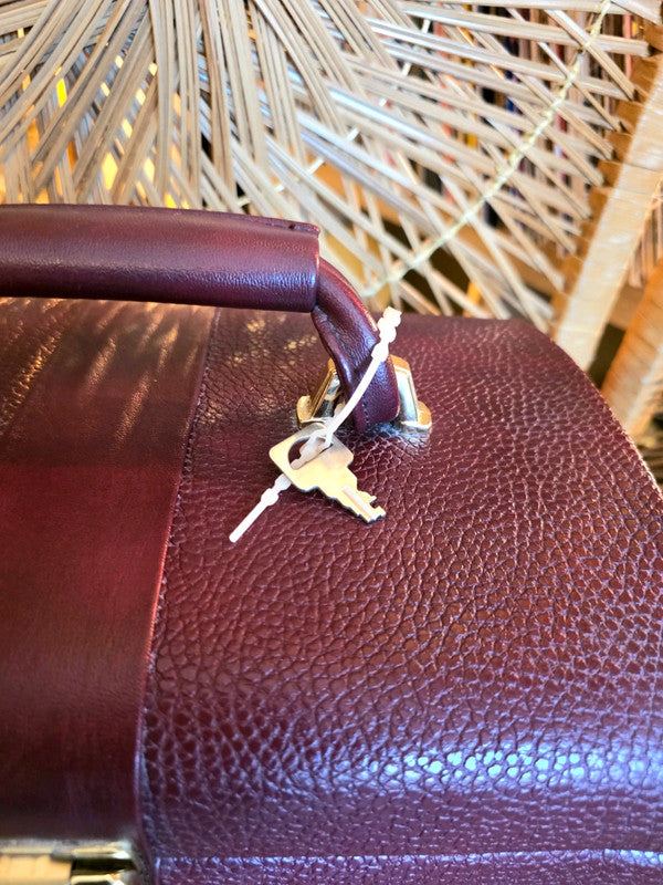 Vintage 70's/80's Jewelry Case with Key