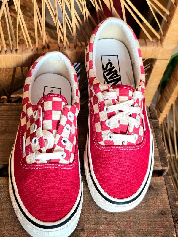 Brand New Vans Checkerboard Skaters Slip on Shoes