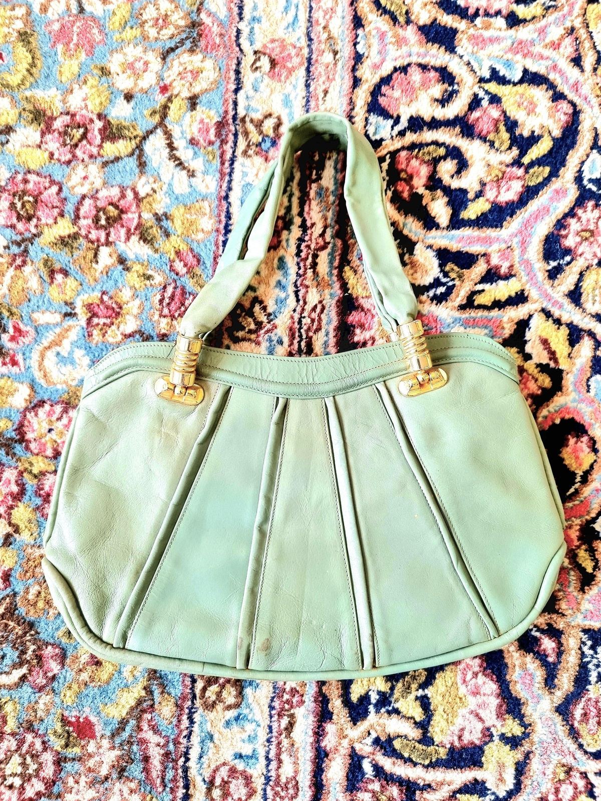 70's / 80's Leather Hand Bag