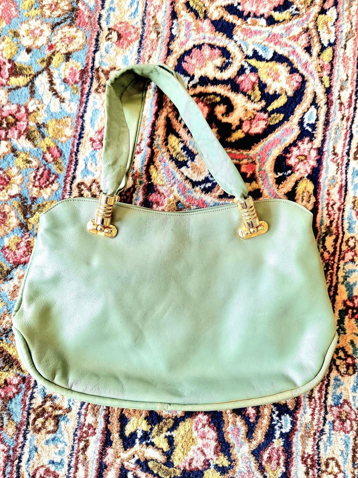70's / 80's Leather Hand Bag