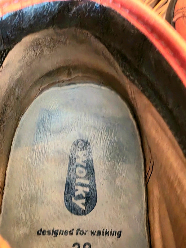 Vintage 90's Wolky Leather Ankle Boots