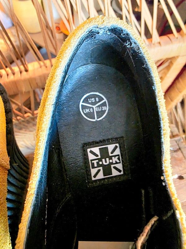 Vintage 90s T.U.K. inc Wedge Platform Creepers