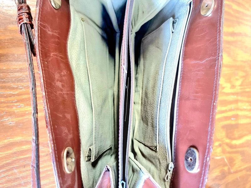 Vintage 60's / 70's Cro Leather Shoulder Bag