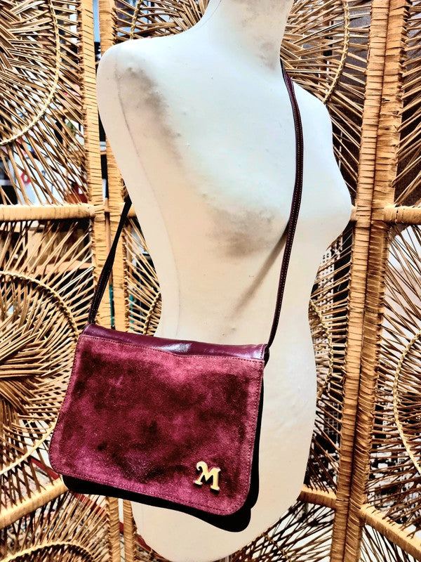 Vintage Leather Shoulder / Clutch Bag