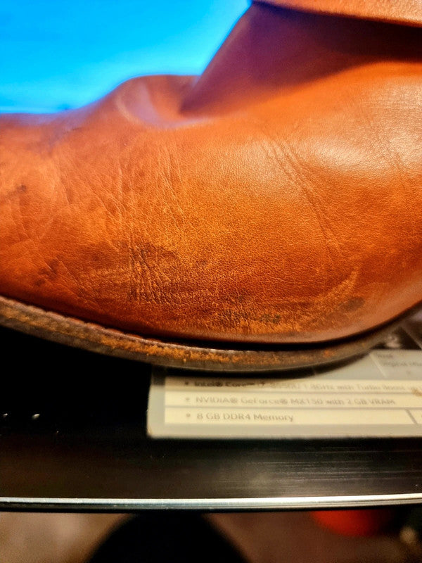 Vintage 80's Leather Ankle Boots