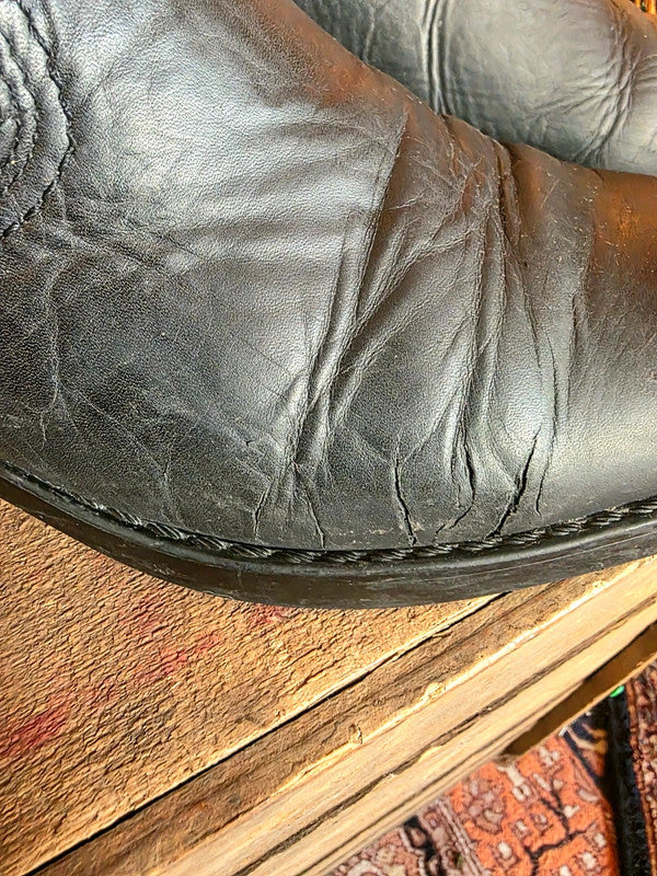 Vintage 80s / 90s Western Biker boots