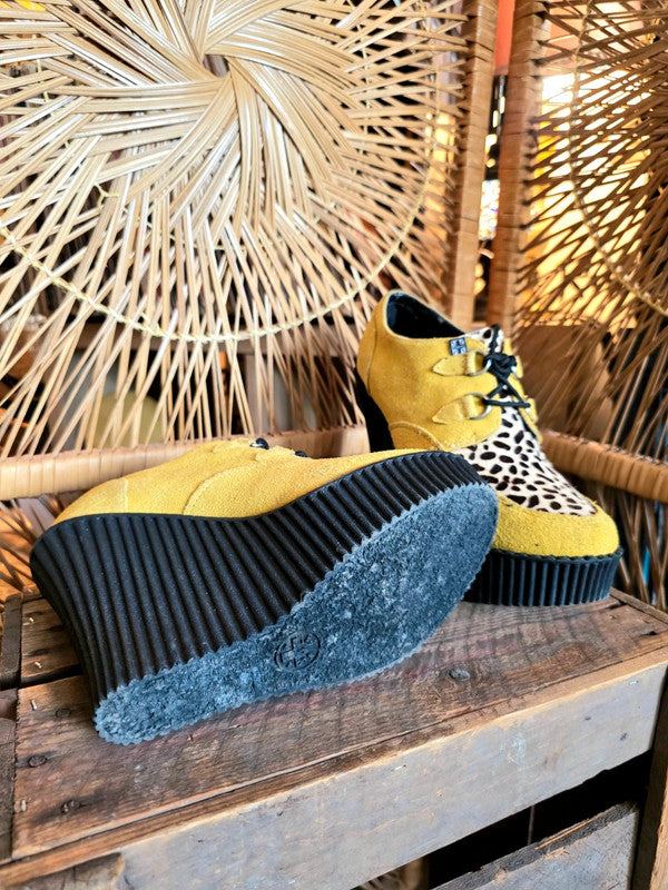 Vintage 90s T.U.K. inc Wedge Platform Creepers