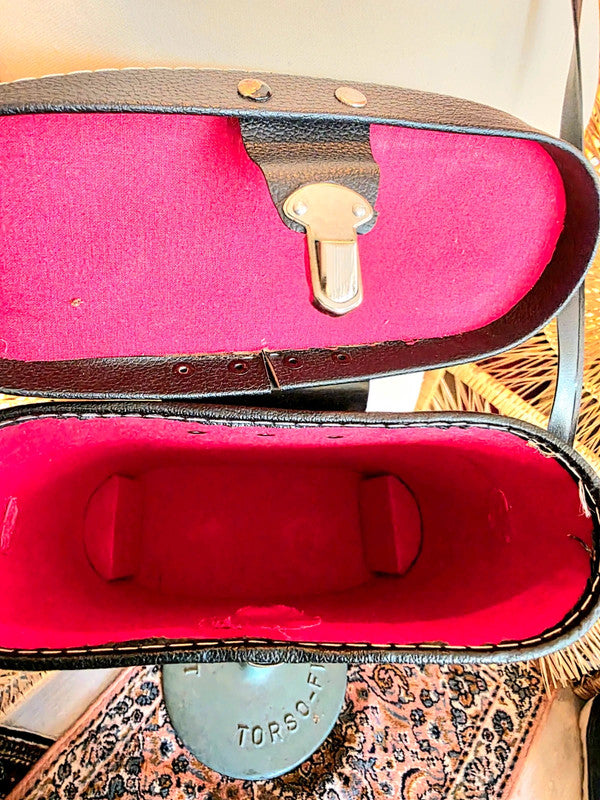 Vintage 60s /70s Binoculars Case bag