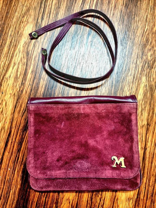 Vintage Leather Shoulder / Clutch Bag