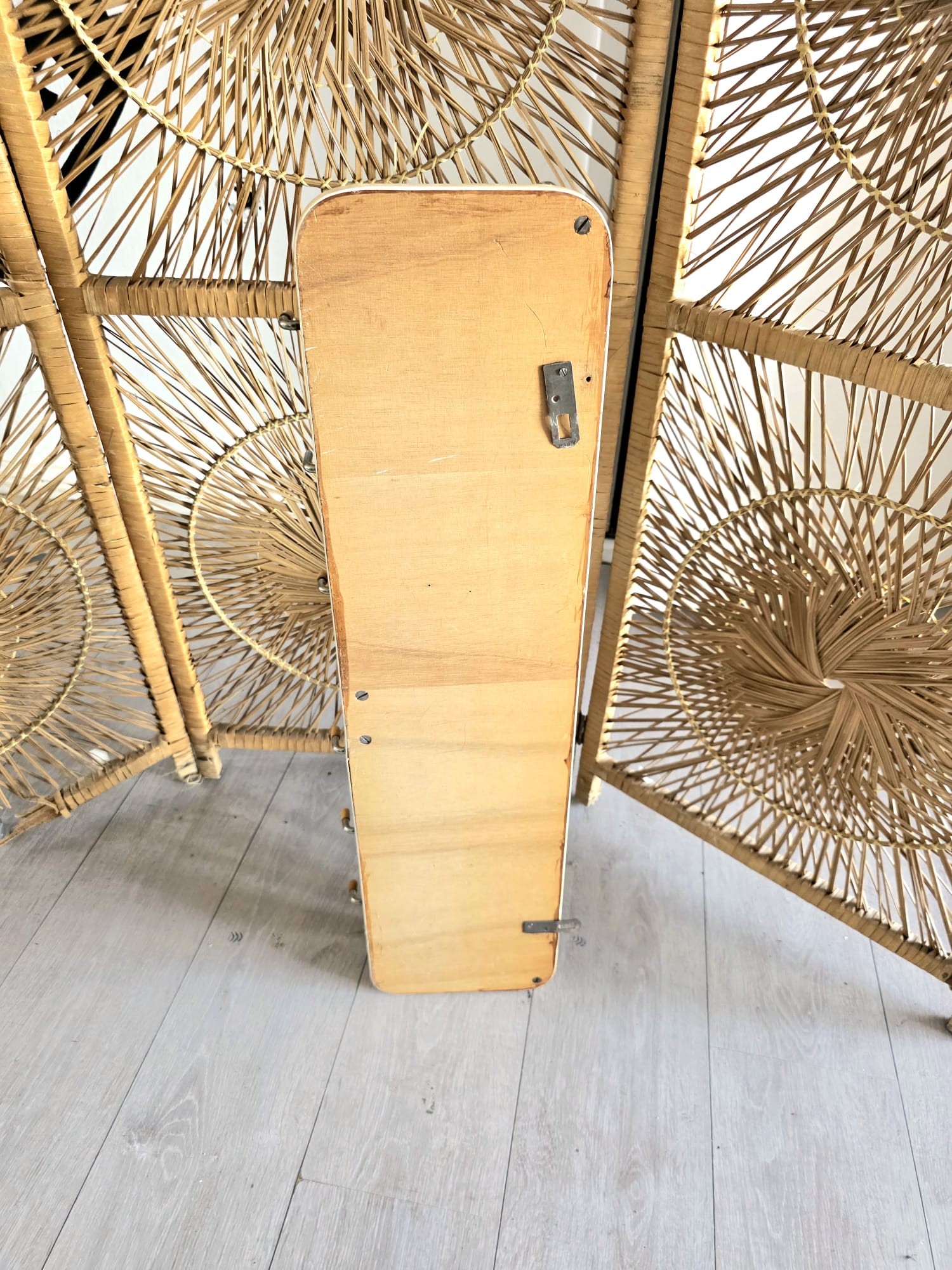 Vintage 1970's Wall Mount Coat Rack