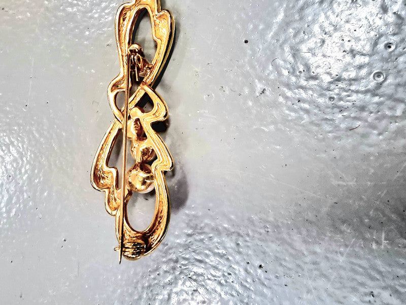 Vintage 80s Brooch