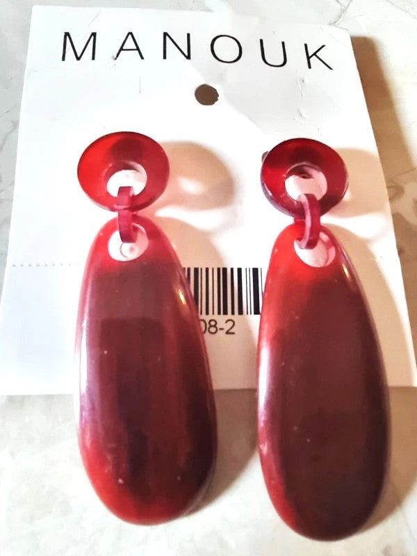 Brand New Manouk Pierced Earrings