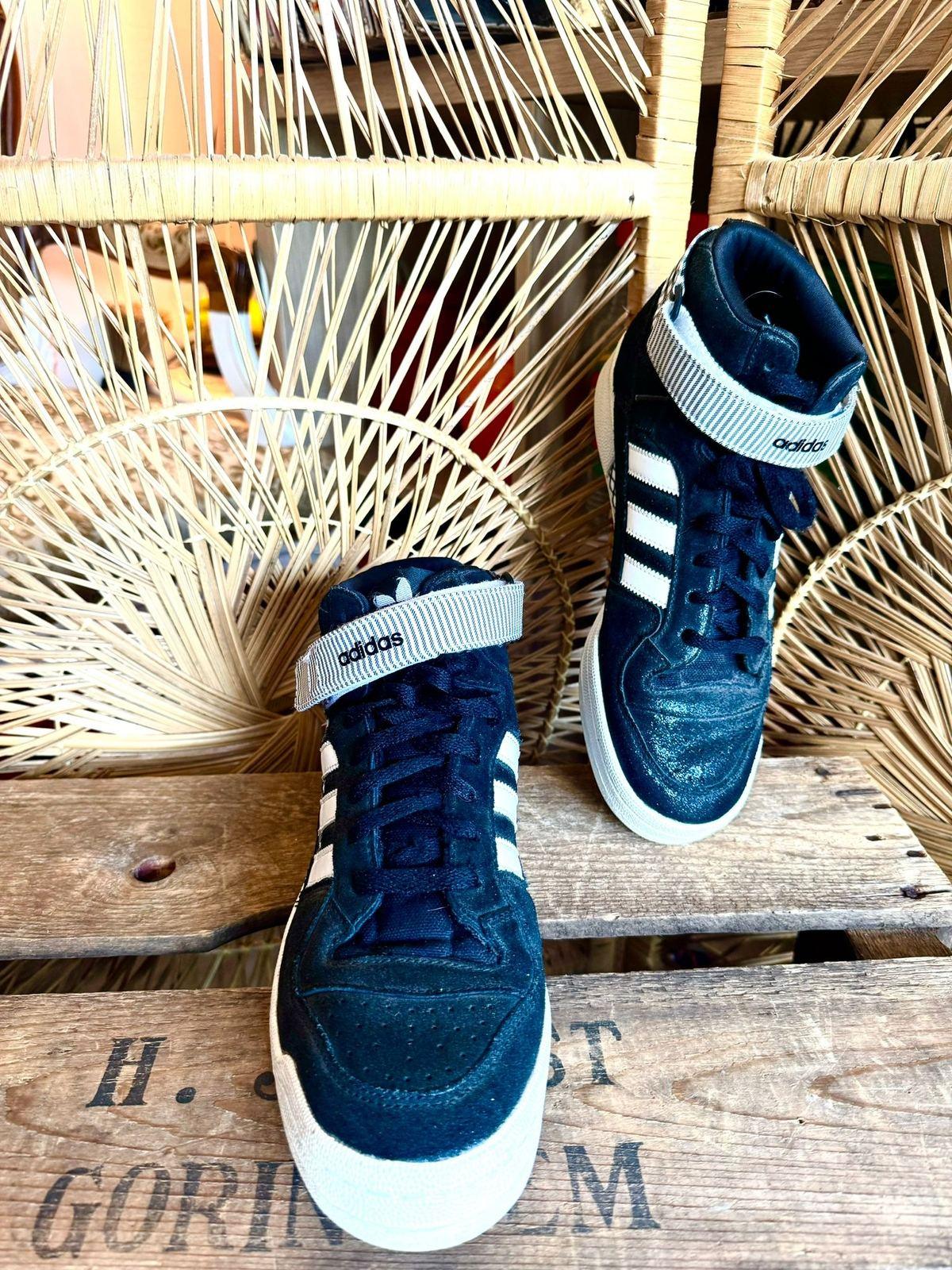 Vintage 90s Adidas Forum Hi Top Sneaker Trainers – Yatva