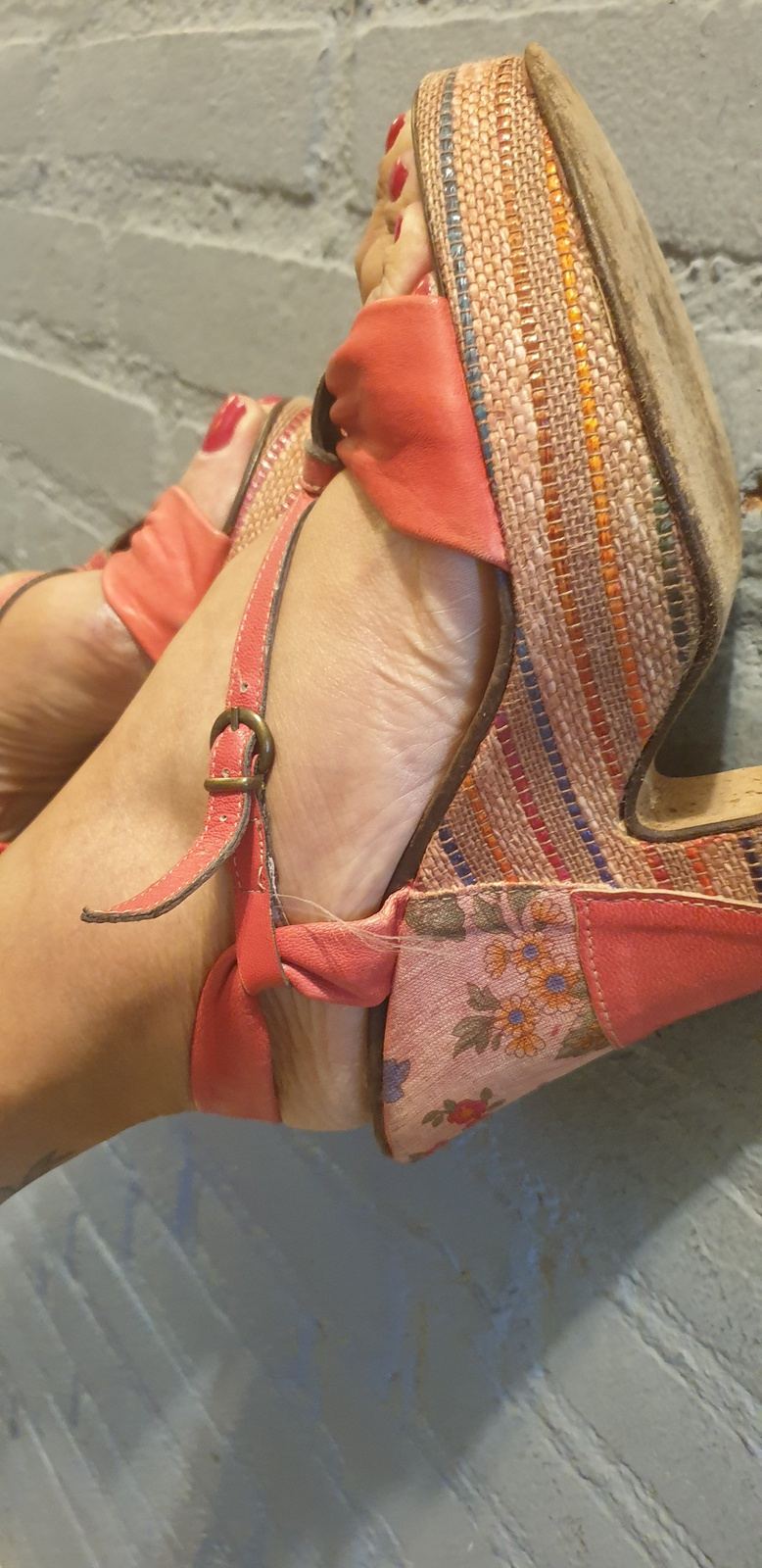 80´s Kate Kuba Wedges Heel