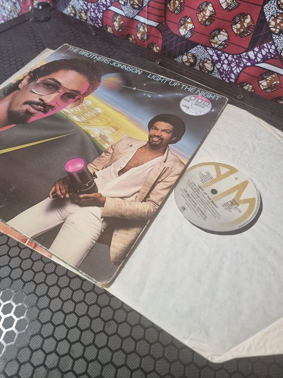 The Brothers Johnson "Light Up The Night" Album LP - 1980
