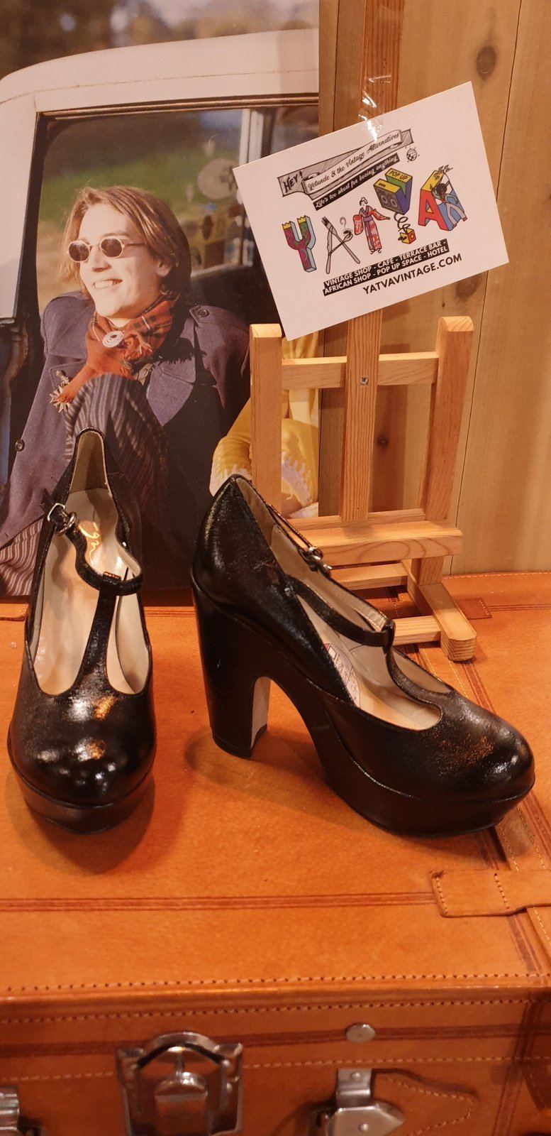 Vintage 80 s Zign Platform Shoes