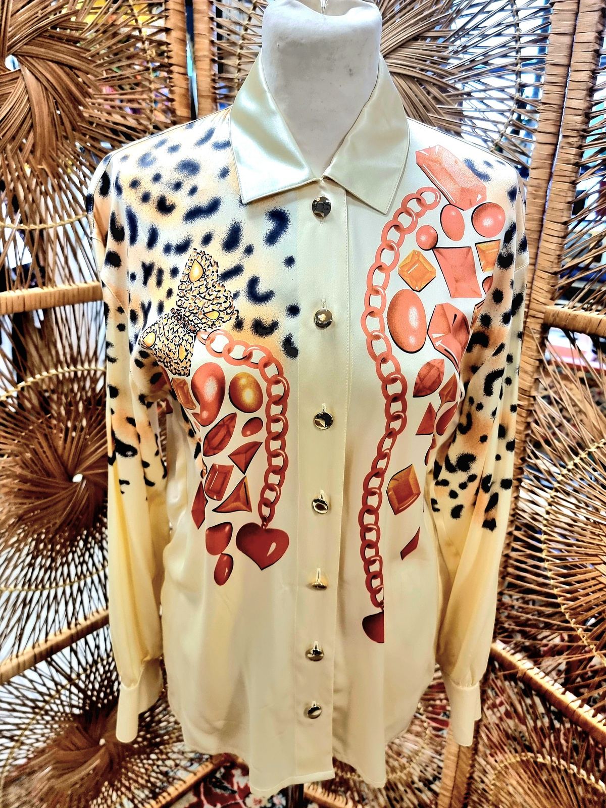 Vintage Escada Silk Shirt – Yatva