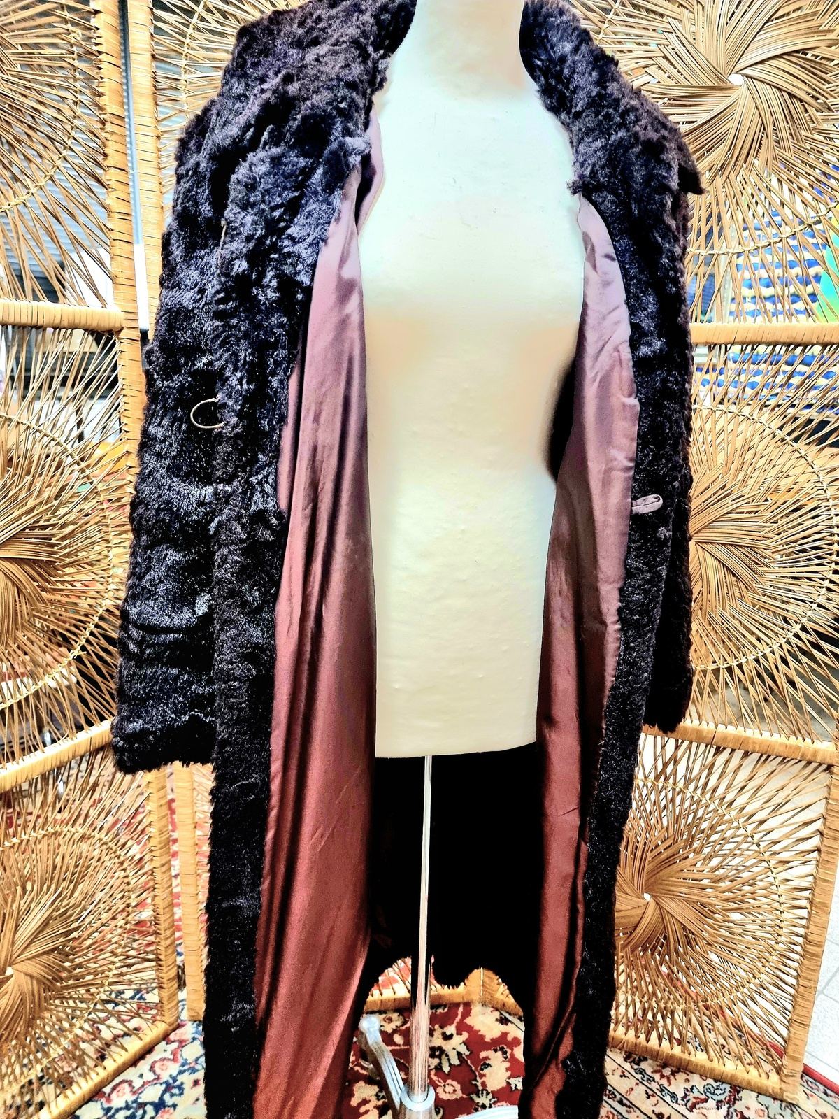 Vintage Fake Fur Coat
