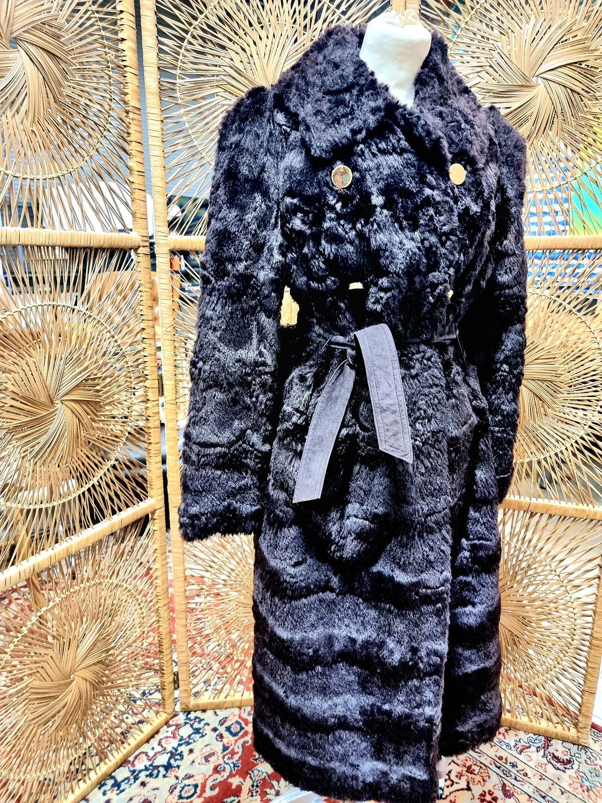 Vintage Fake Fur Coat