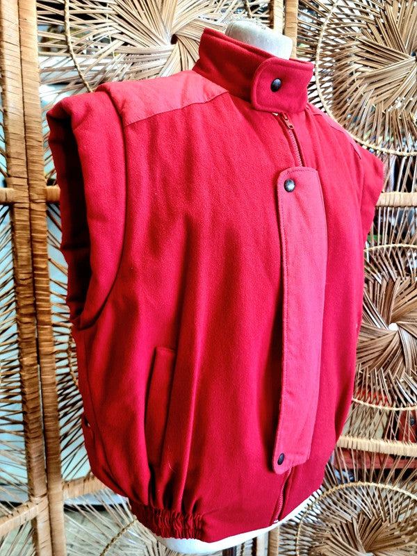 Vintage 80s Fairway Golf Waistcoat