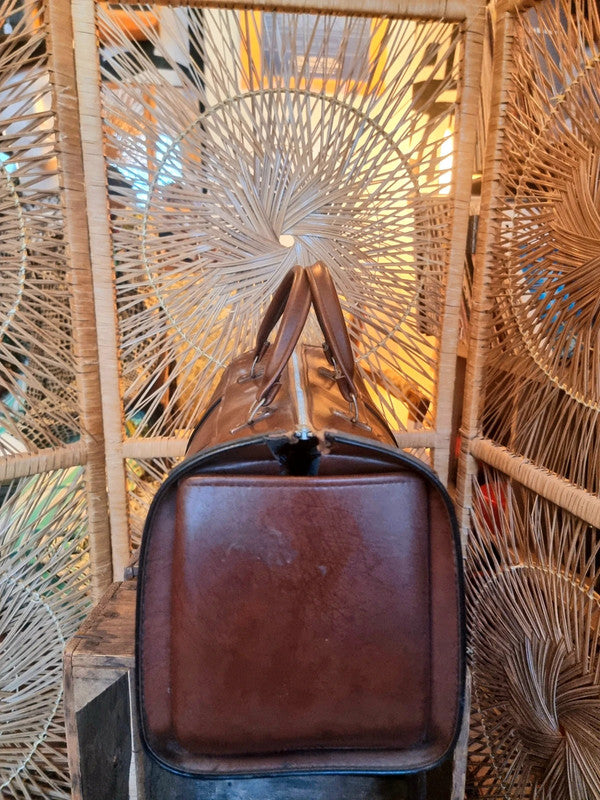 Vintage 60's / 70's Holdall Weekend Bag