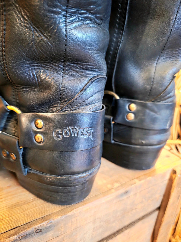 Vintage Go West Western Boots