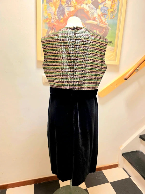 Vintage 70's / 80's Velours Champion Dress