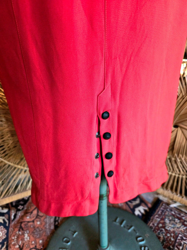 Vintage 80's Thierry Mugler Cocktail Dress