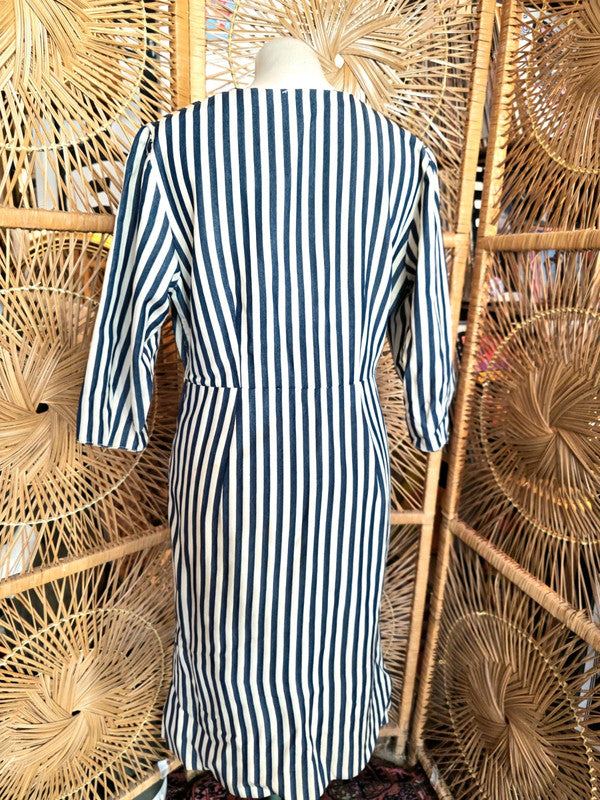 Vintage 1950's Stripe Dress