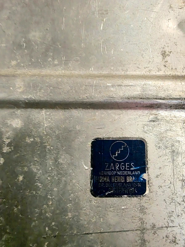 Vintage 70's Zarges Aluminum Box