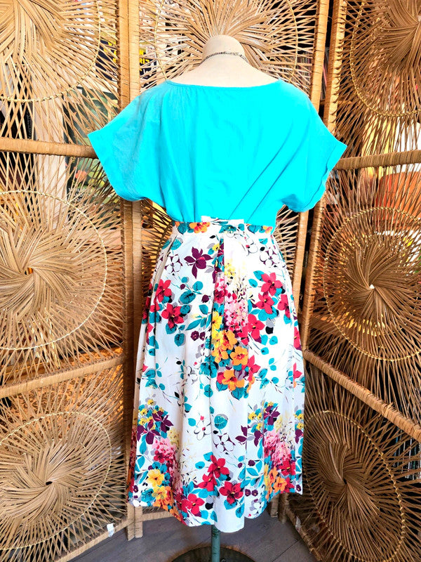 Vintage 80's/90's Floral Skirt