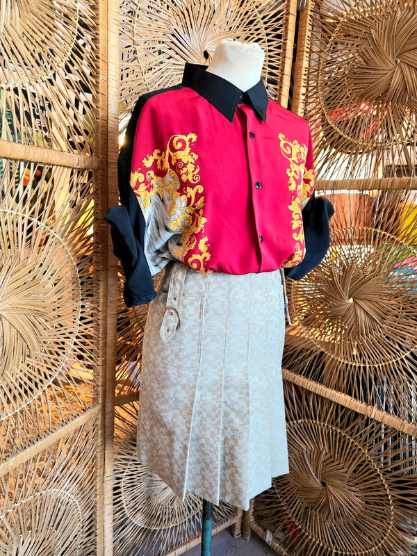 Vintage 80´s Azue Oversize Shirt