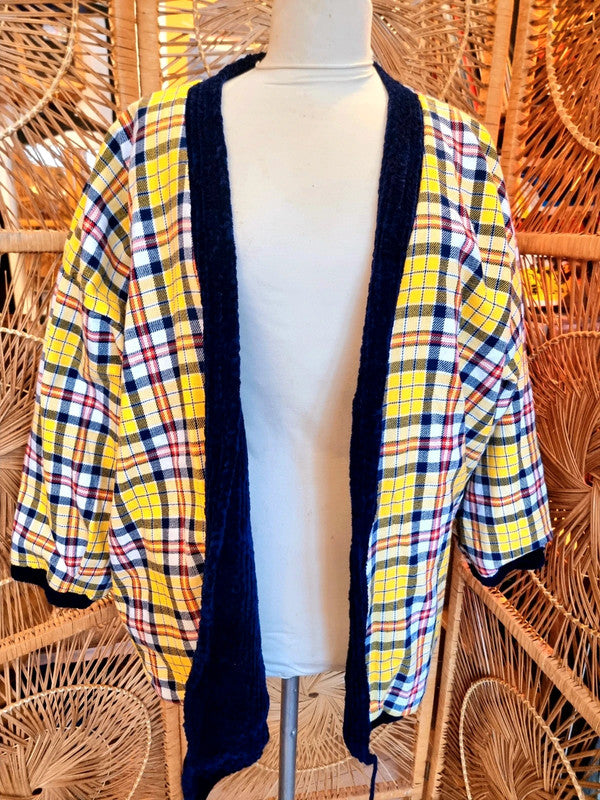 Vintage 80s Reversible Warm Cardigan
