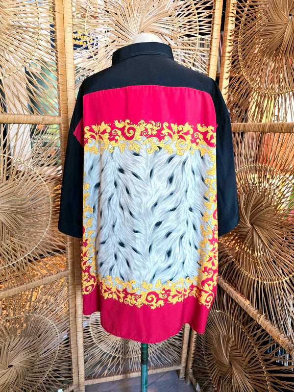 Vintage 80´s Azue Oversize Shirt