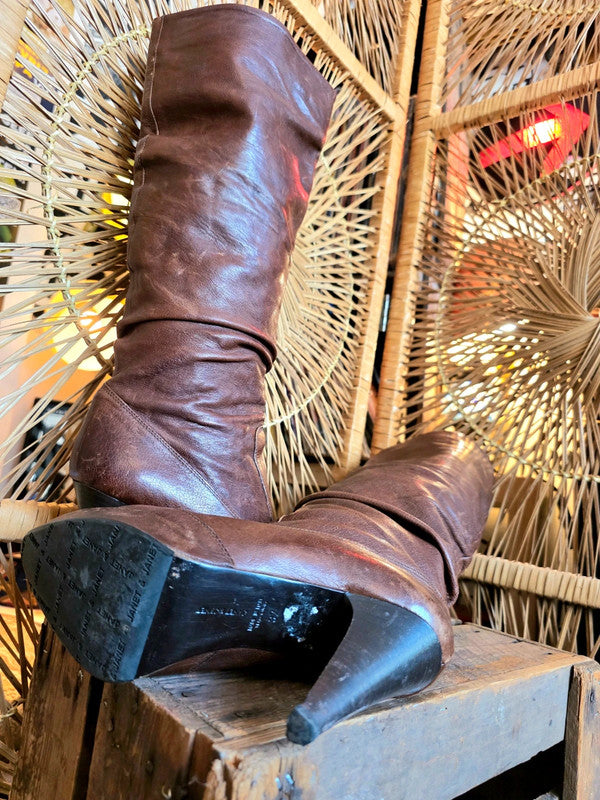 YatvaVintage: YV6196: Designer Janet & Janet Leather Boots