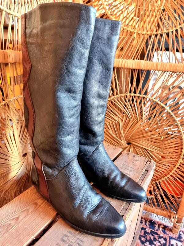 Vintage 80’s Leather Boots