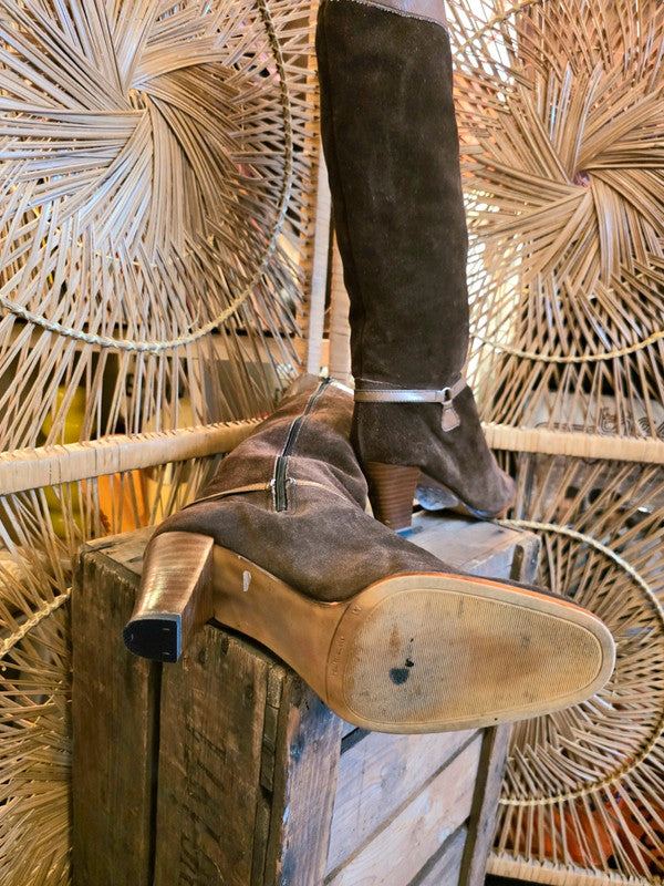 Vintage 70s / 80s Suede Boots
