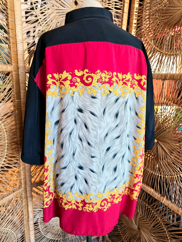 Vintage 80´s Azue Oversize Shirt
