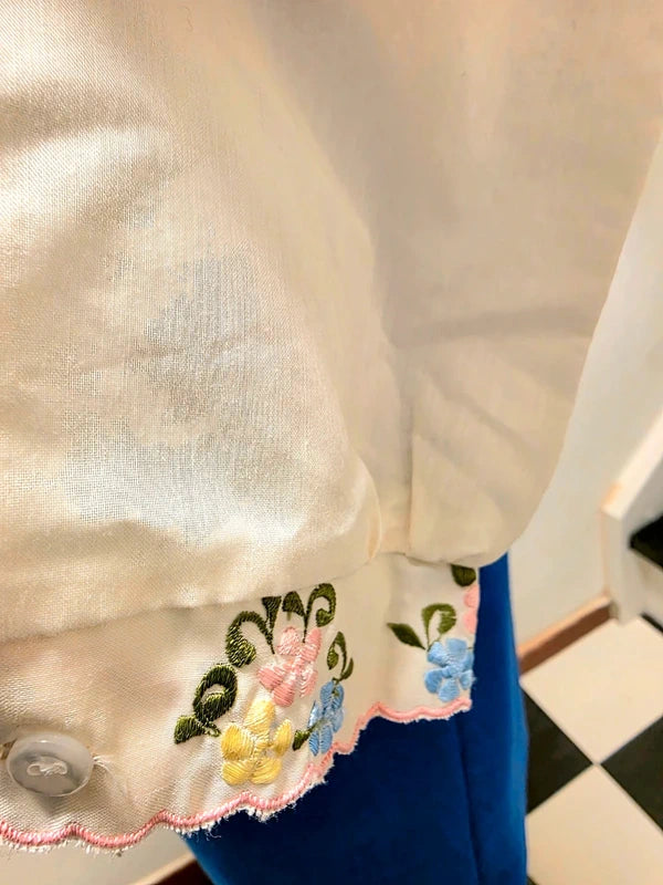 Vintage 70's Embroidery Shirt