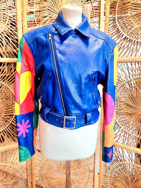 Vintage 80’s/90’s Michael Hoban North Beach Biker Jacket