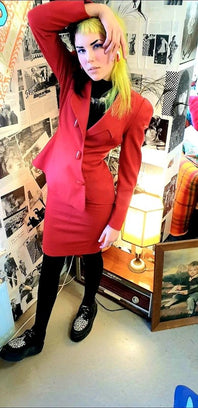 Vintage 1950's Thierry Mugler Skirt Suit