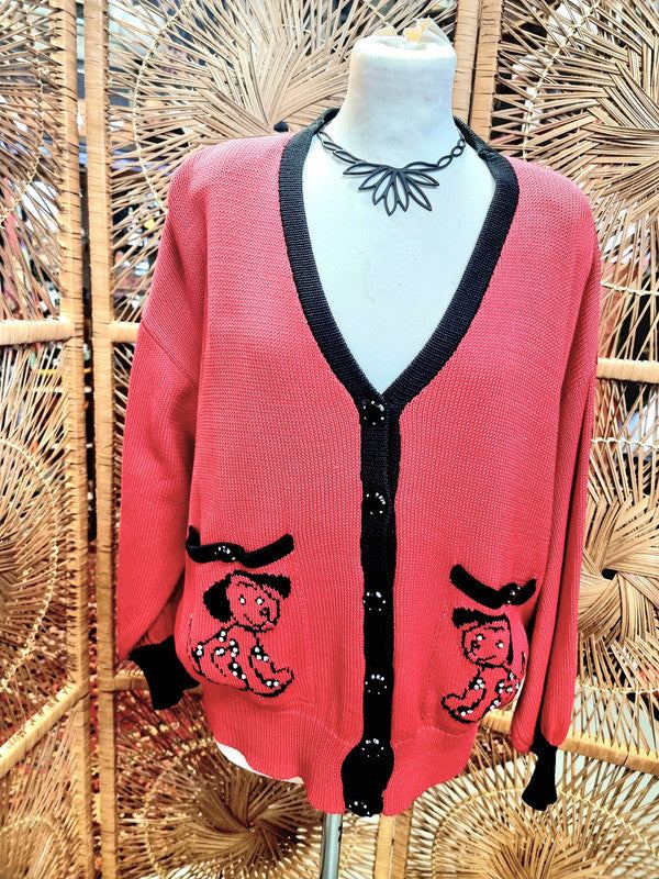 Vintage 1980's Knitwear Cardigan