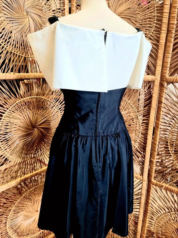 Vintage 1980s Avant Garde Cocktail Dress