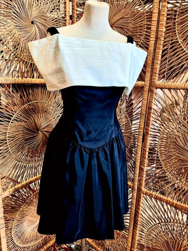 Vintage 1980s Avant Garde Cocktail Dress