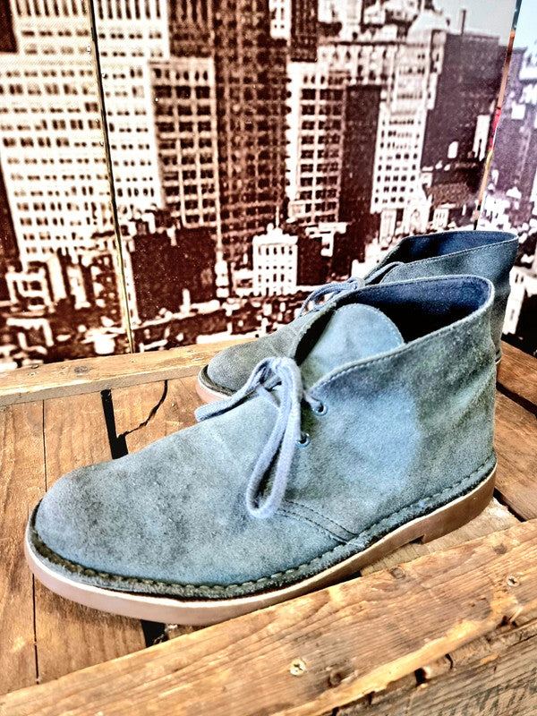 Vintage Clarks Suede Ankle boots