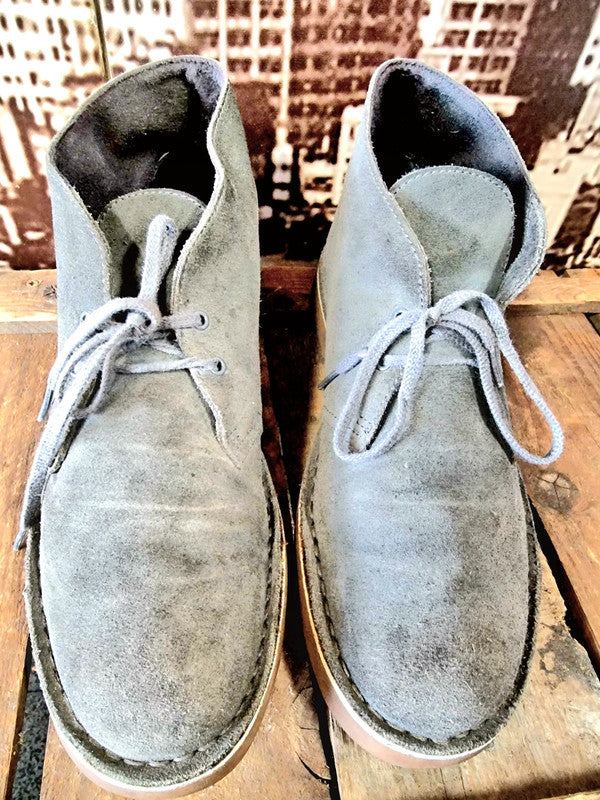 Vintage Clarks Suede Ankle boots