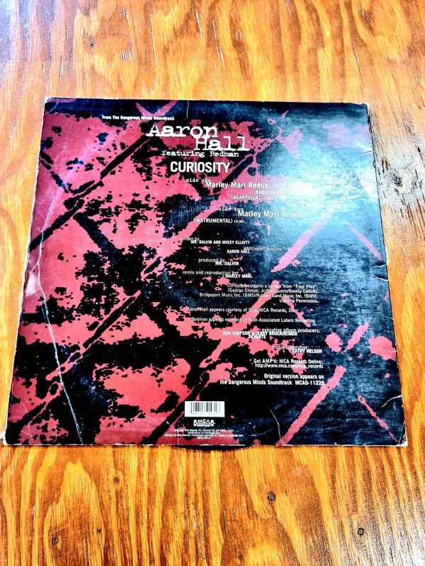 Aaron Hall feat. Redman – Curiosity Record Vinyl